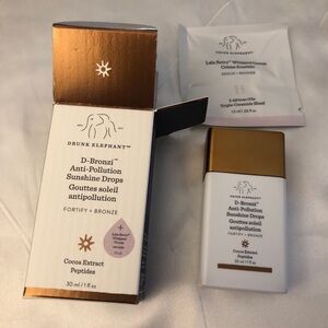 Drunk Elephant D-Bronzi Sunshine Drops Fortify + Bronze 30ml NIB Full Size